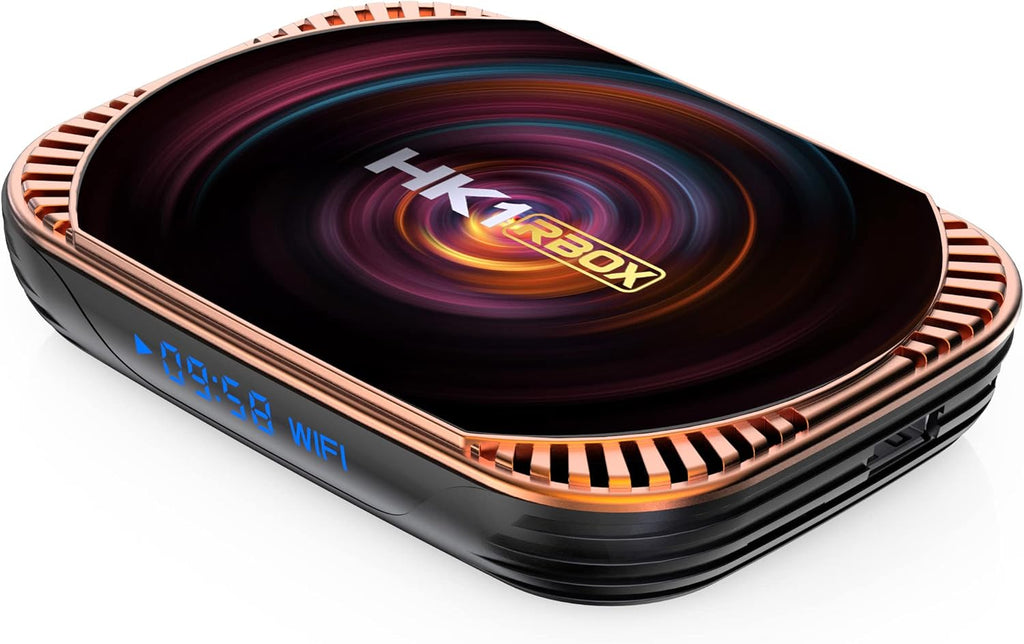 TV Box 4GB RAM 64GB ROM Dual-WiFi BT Quad Core 64 Bits 8K 1000M S649