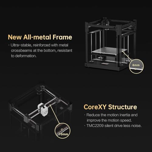 Large Printing Size 12.8×12.8×12.4" 3D Printer E199