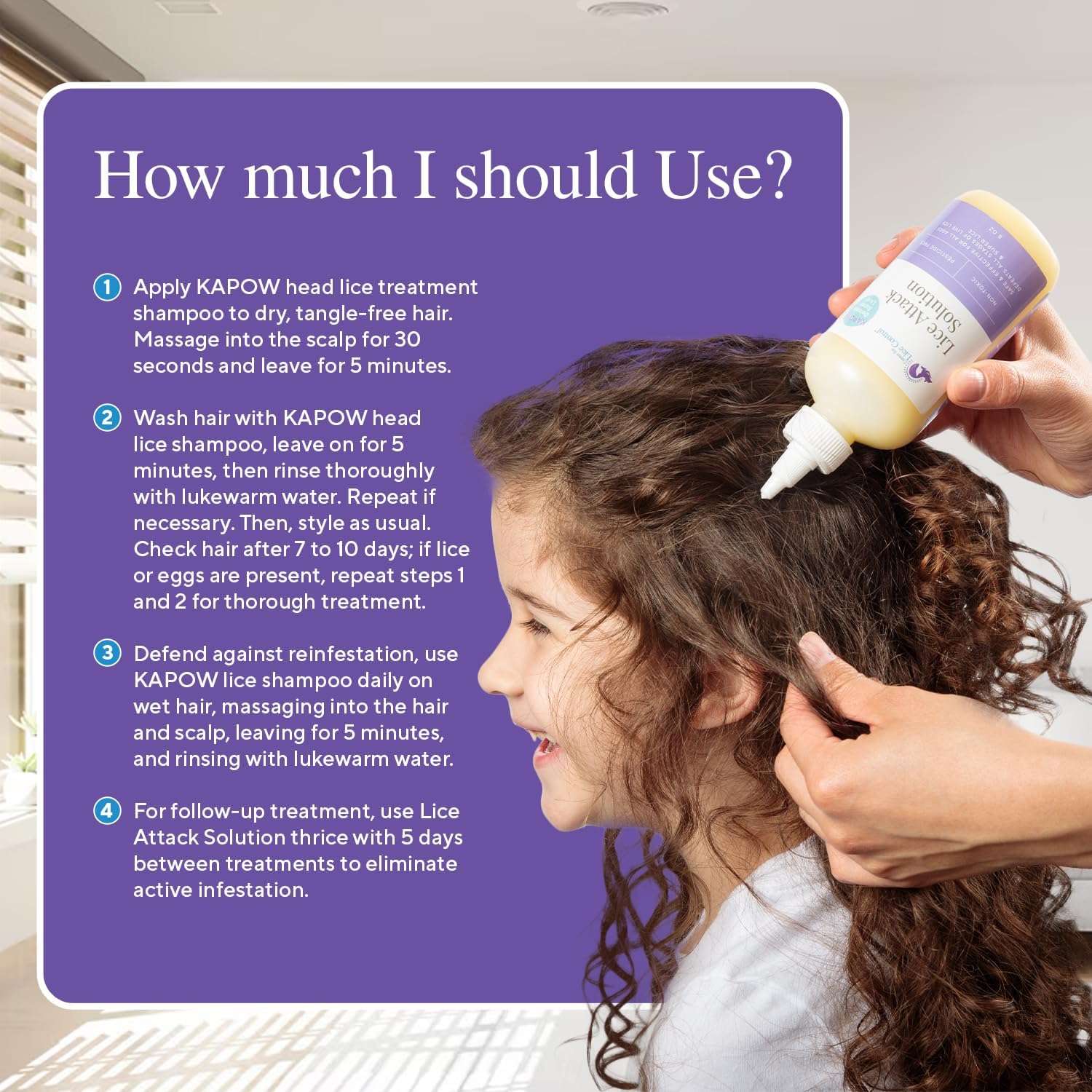 8oz 2-Pack Head Lice Shampoo V910
