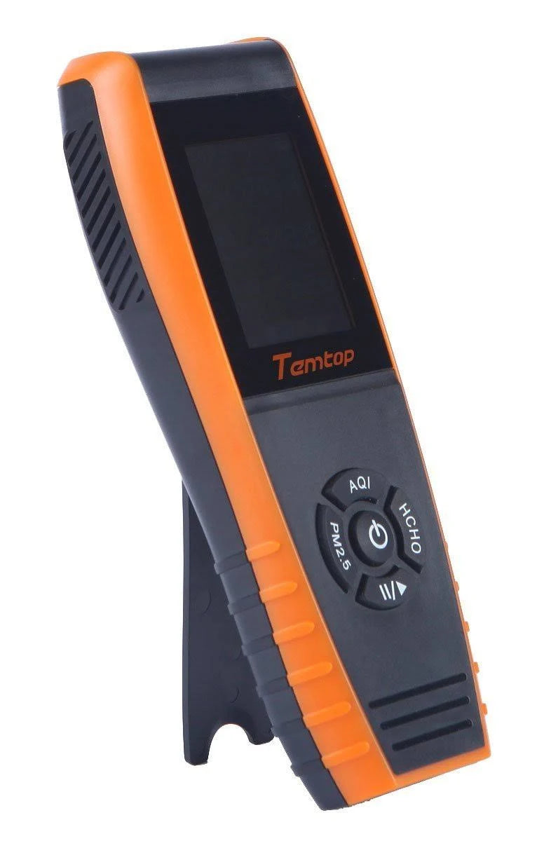 Air Quality Monitor Formaldehyde Detector with PM Humidity and Temperature Meter U5030