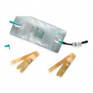 19Oz Leg Bags with Latex Straps and Drainage Tube, 50/Case K49211