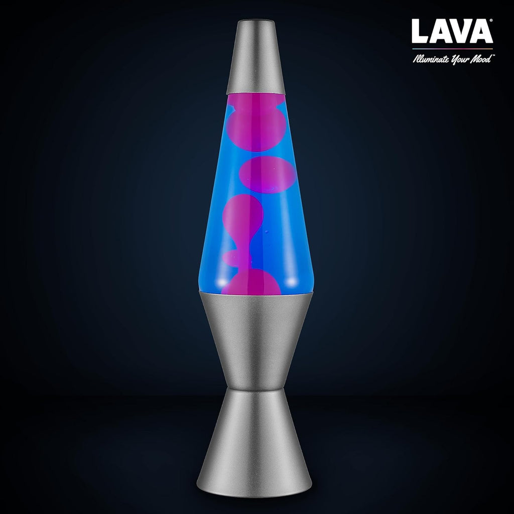 14.5" Purple Wax and Blue Liquid Motion Light O175067