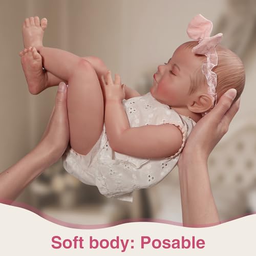18 Inches Waterproof Full Vinyl Body Baby Doll P458