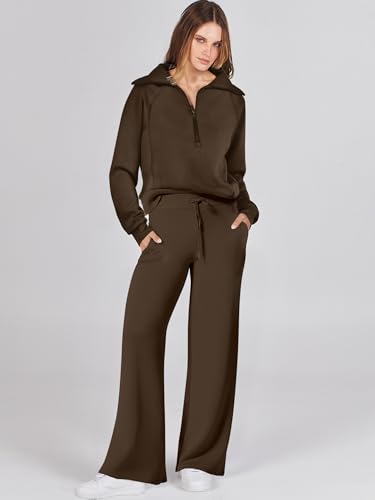 Womens 2 Piece Oversized Sweatsuit Set U526168