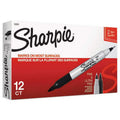 Twin-Tip Permanent Marker, Fine/Ultra Fine Point, Black Q83908
