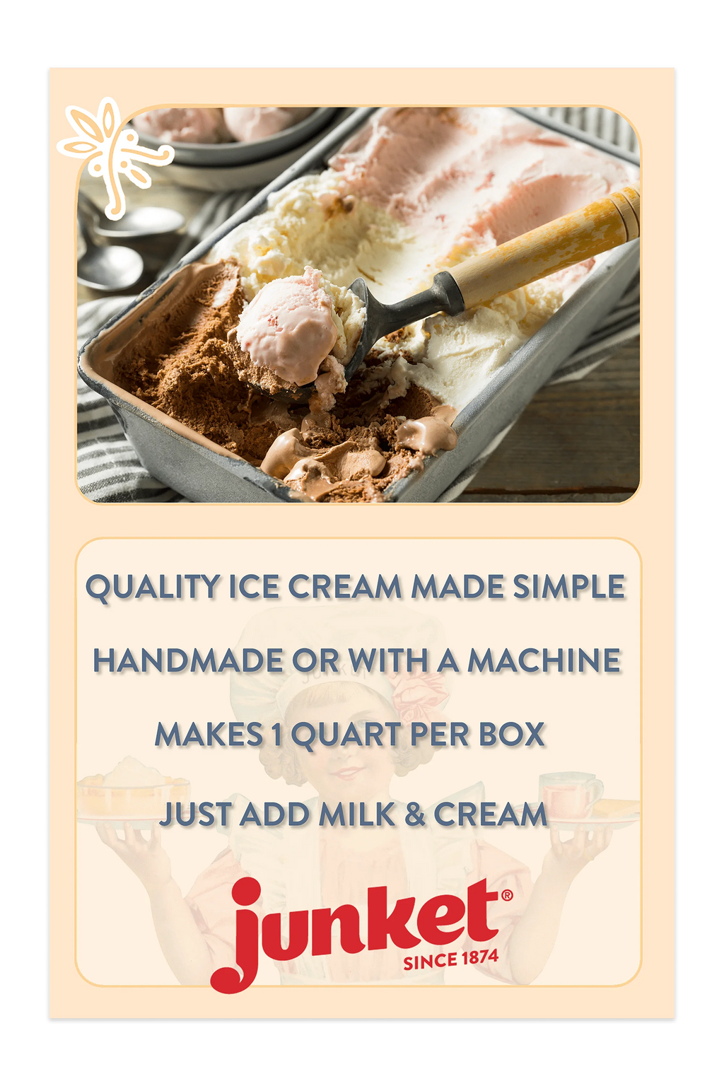 4 Total Ice Cream Mix E8376