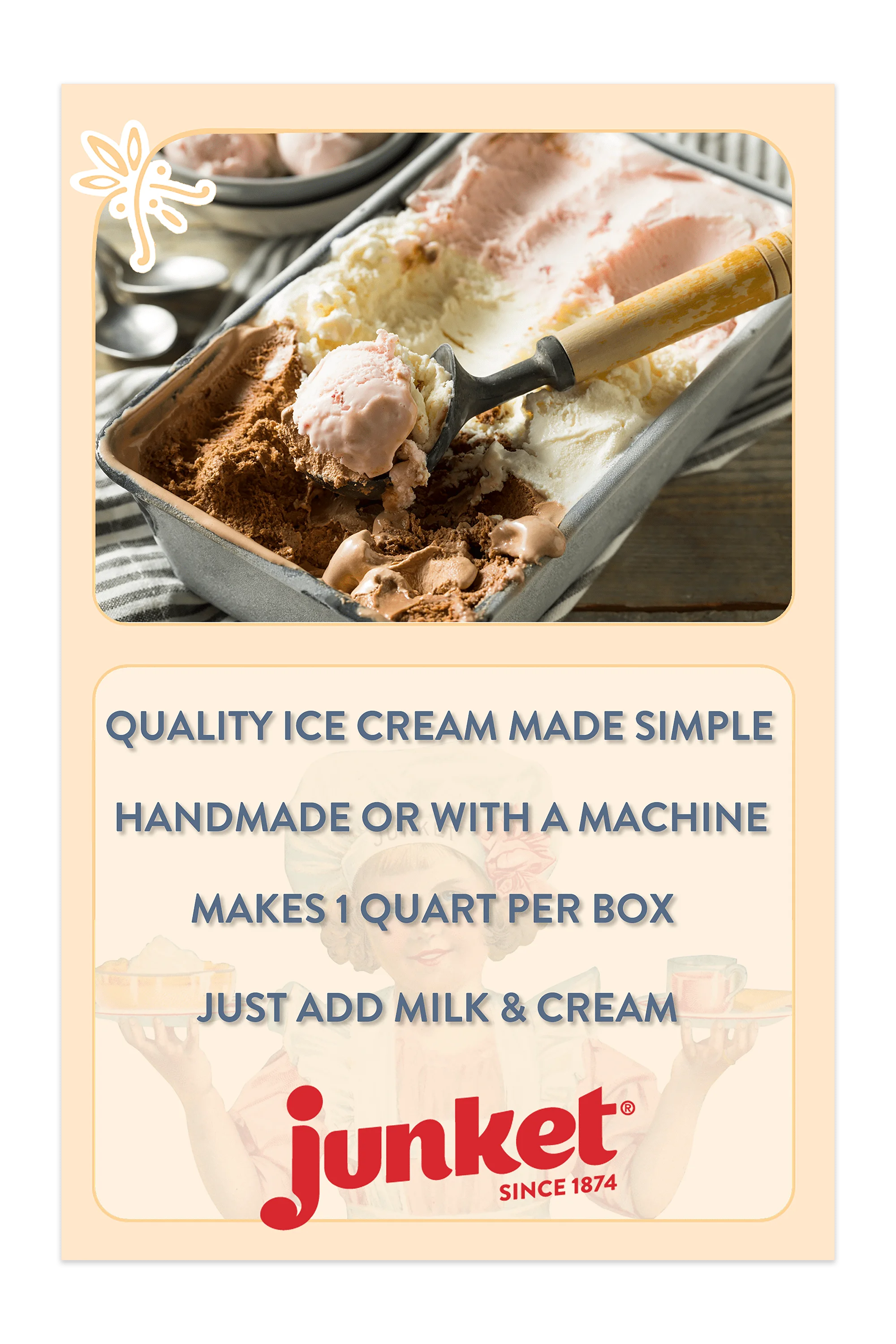 4 Total Ice Cream Mix E8376