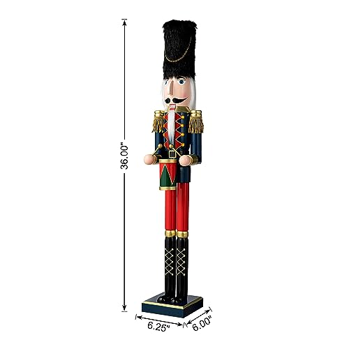 42" H Wooden Nutcracker Decoration G609