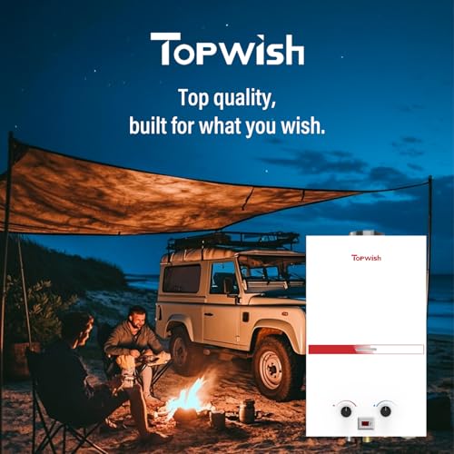 10L 2.6GPM Portable Propane Tankless Water Heater F205