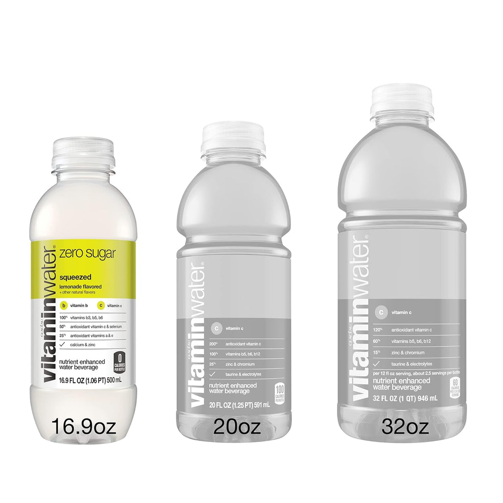 16.9 Fl Oz (24 Count) Electrolyte Enhanced Lemonade Water H94120
