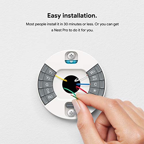 White Programmable Smart Thermostat Z43420