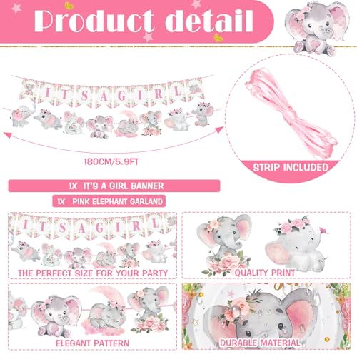 405 Pcs Blue Baby Shower Tableware Set with Plates, Napkins, Cups, Tablecloth, Banner H938