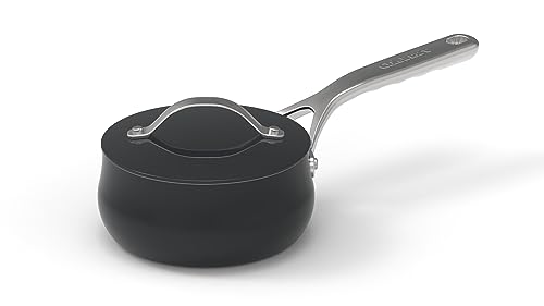 Nonstick 1 Qt. Saucepan with Cover, Black R477
