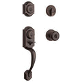 Polished Brass Front Door Lock Handle and Deadbolt Set Q20631
