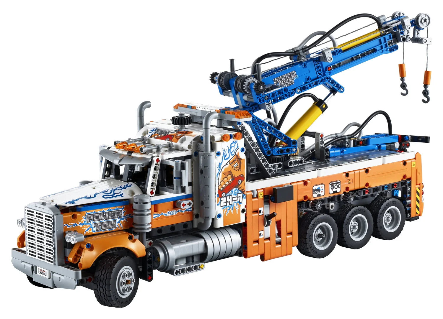 Heavy-Duty Tow Truck Building Set W664697