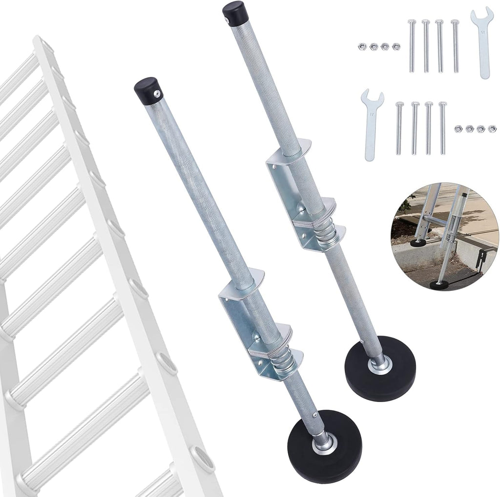 Adjustable Ladder Leveler Pair with Anti-Slip Foot Z4936