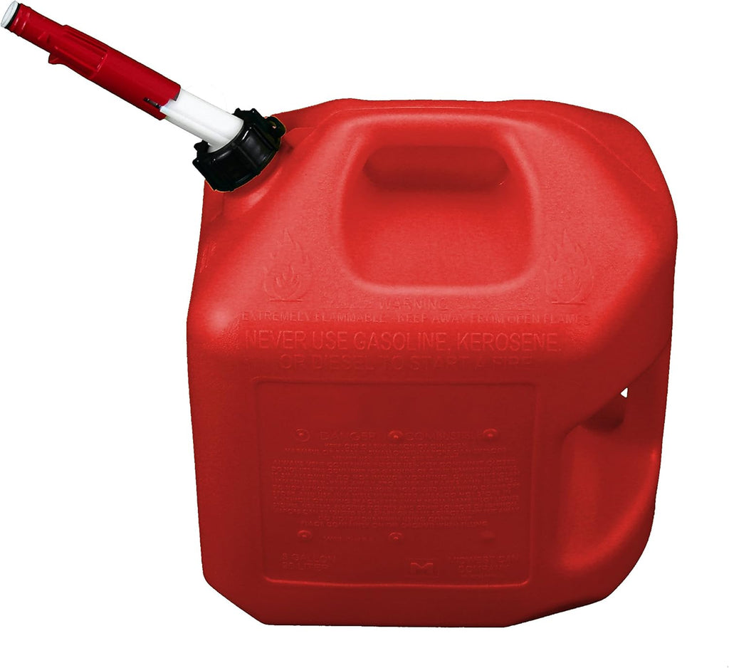 5 Gallon Gas Can 4 Pack Spill Proof Fuel Container V7900