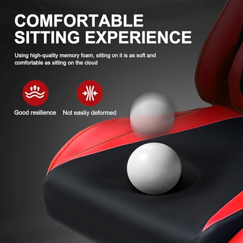 Blue Gaming Chair with Footrest Q4830