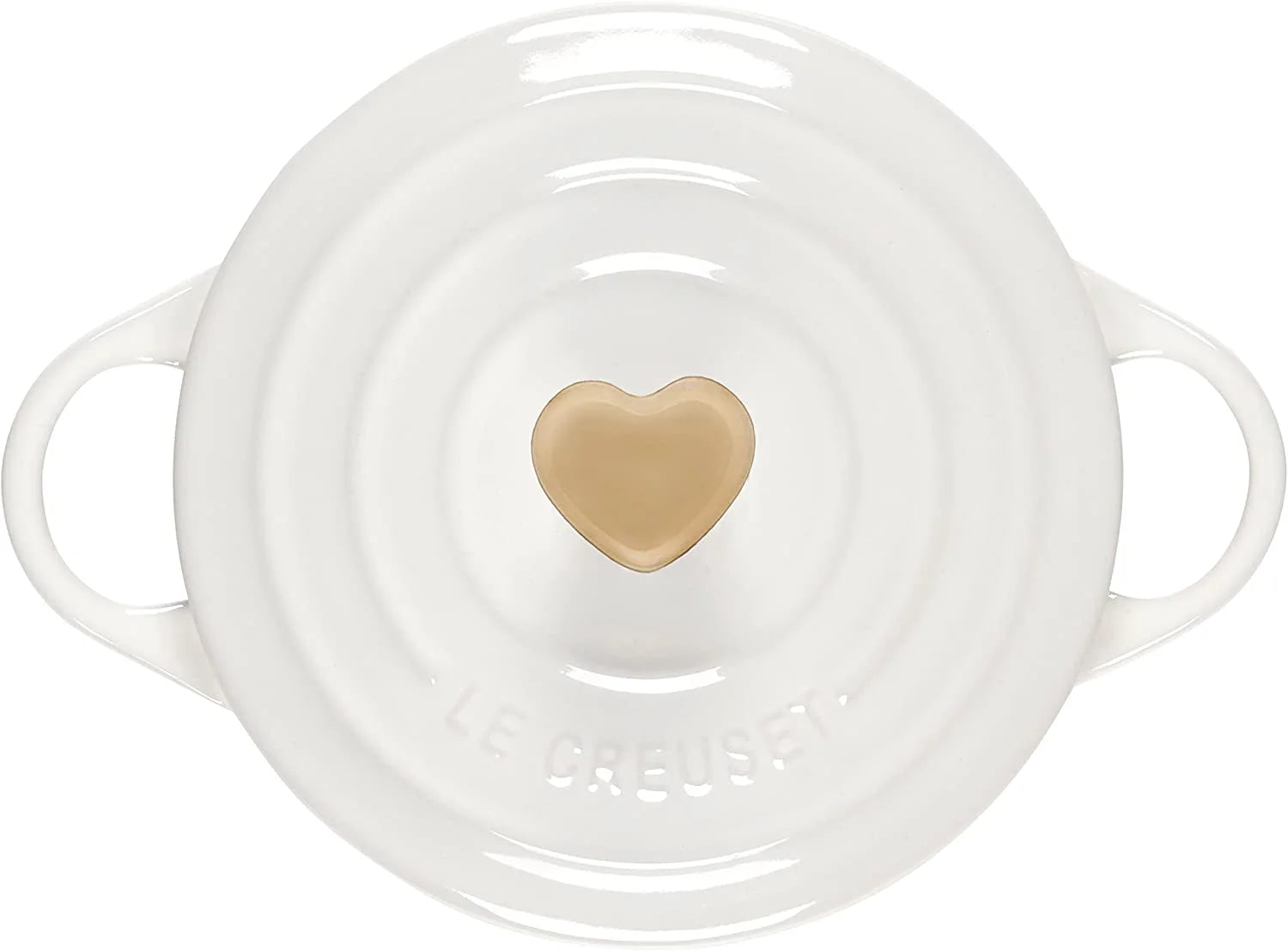 White 8 Ounce Stoneware Mini Round Cocotte A128634