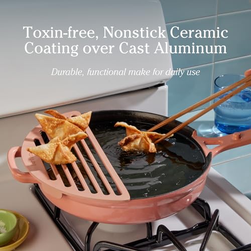 Nonstick Ceramic Coated Frying Accessory with Cooking Chopsticks N4205