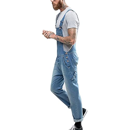 Men's Denim Bib Overalls P8960