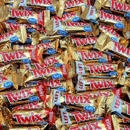 Fun Size Snickers Milk Chocolate, Peanut, and Caramel Bars (Pack of 25) X5170