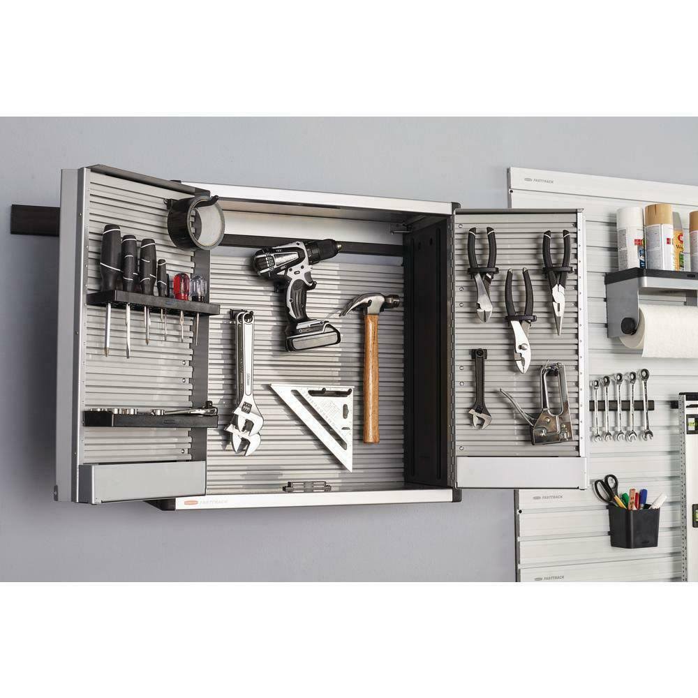 5 Piece Garage Tool Cabinet Rail Storage System M3304