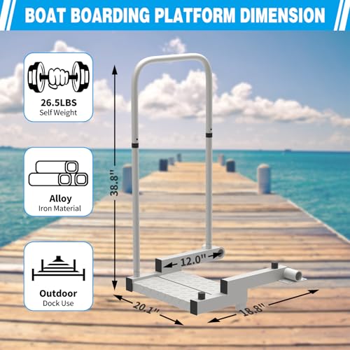 Boat Boarding Platform and Dock Extension D890073
