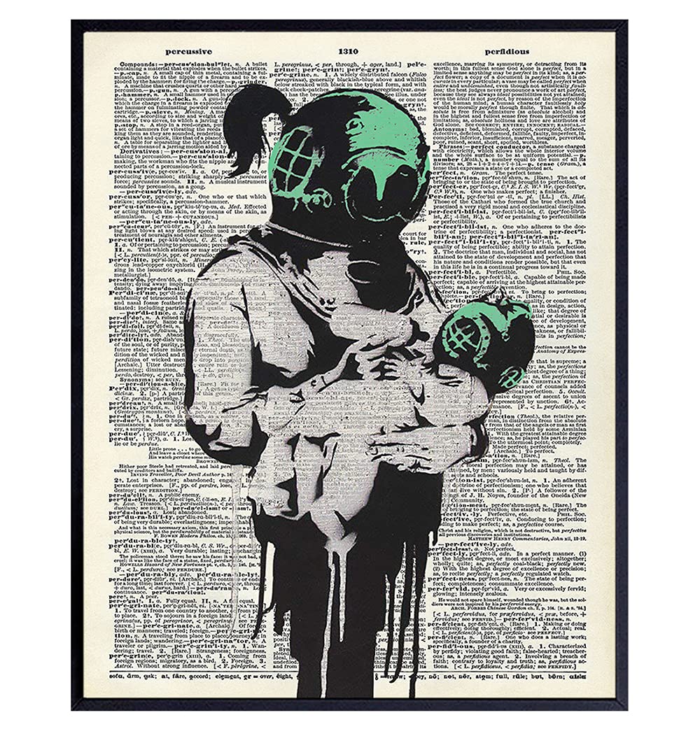Banksy Poster 8x10 Graffiti Wall Decor Street Art N992