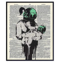 Banksy Poster 8x10 Graffiti Wall Decor Street Art N992