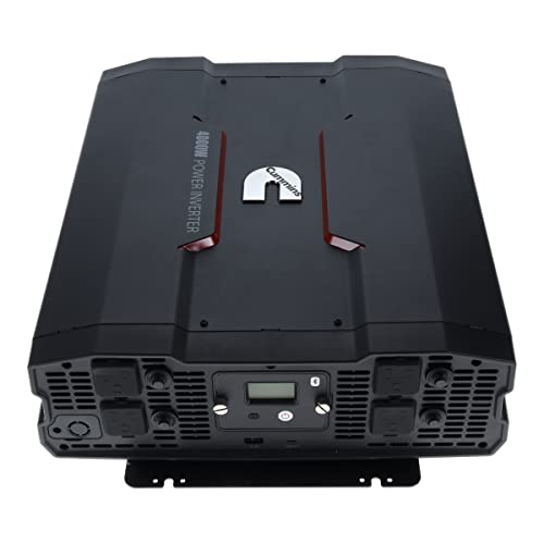 5000 Watts Modified Sine Wave Truck Inverter 12 Volts to 110 Volts Four AC Outlets Two USB Ports D311079