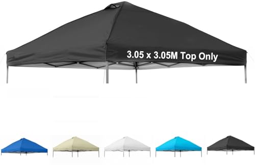 Silver Coated Oxford Cloth Canopy Replacement Top Cover T8712