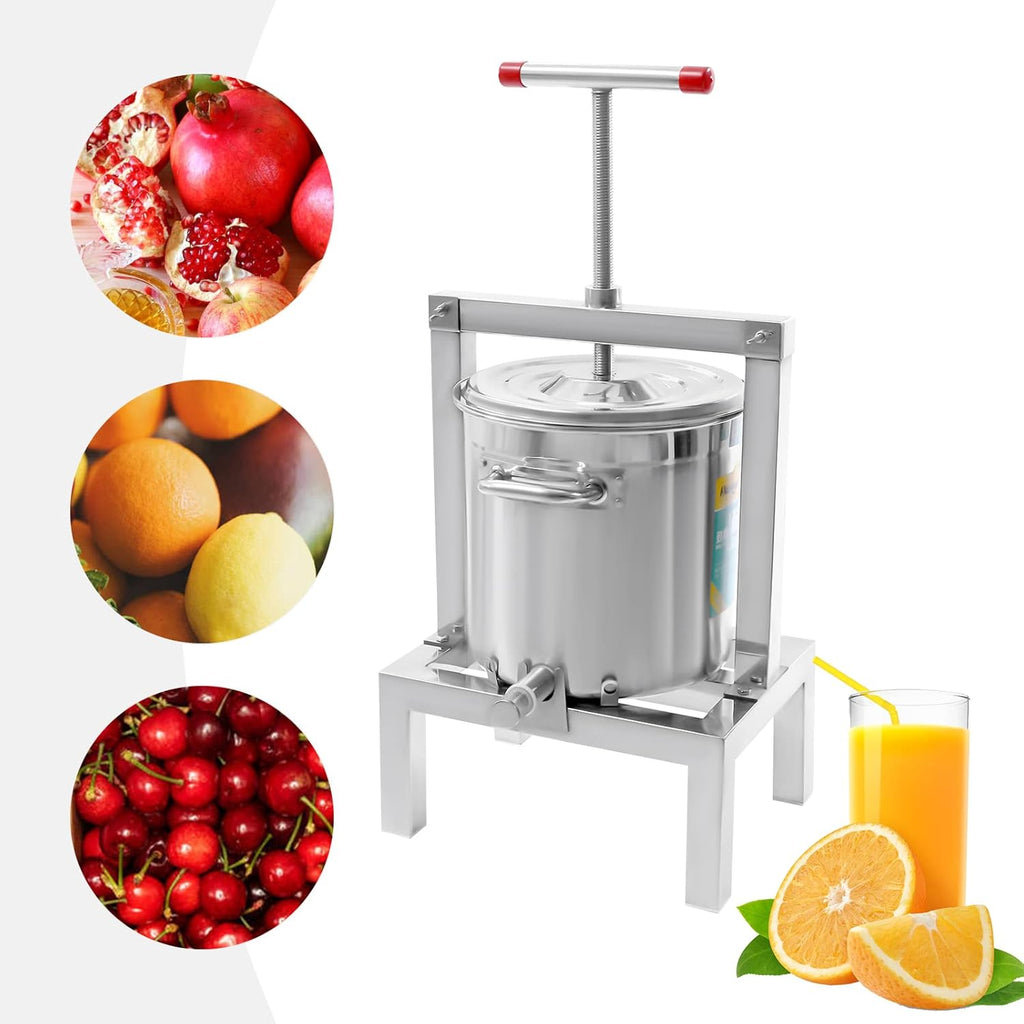 2.6 Gal Stainless Steel Fruit Wine Press I423894