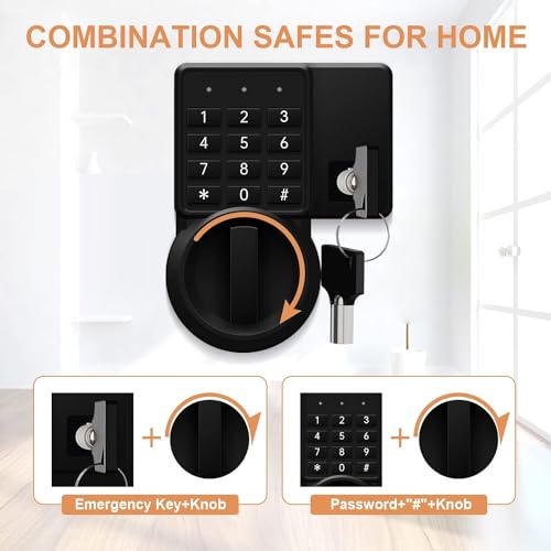 1.6 Cub Fireproof Waterproof Digital Safe with Removable Shelf R6310
