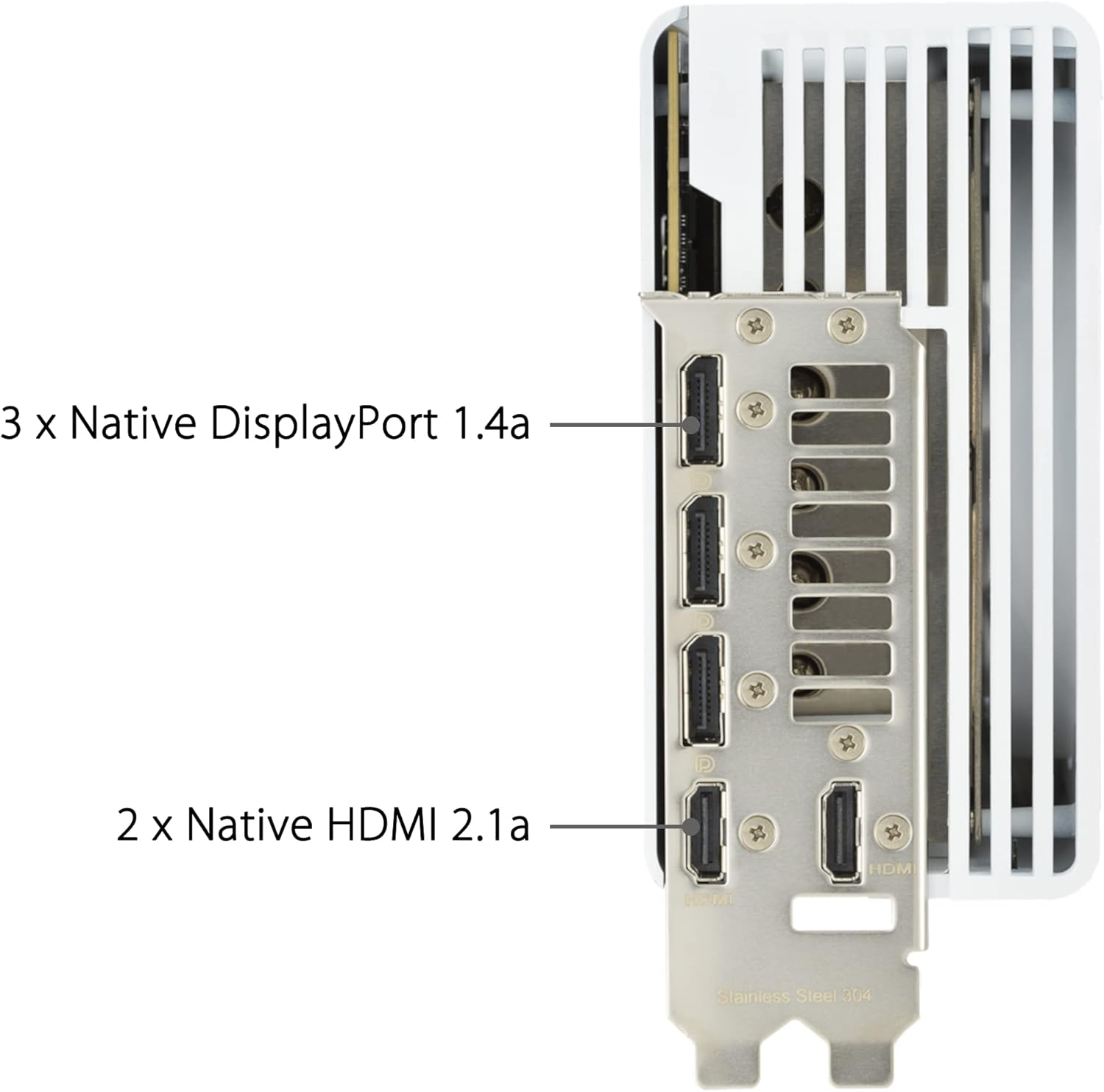 White GeForce RTX 4090 24GB GDDR6X Graphics Card M27773