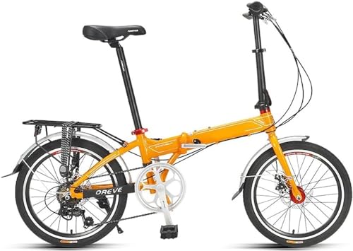 Lightweight Alloy 7-Speed Folding Bicycle U54728