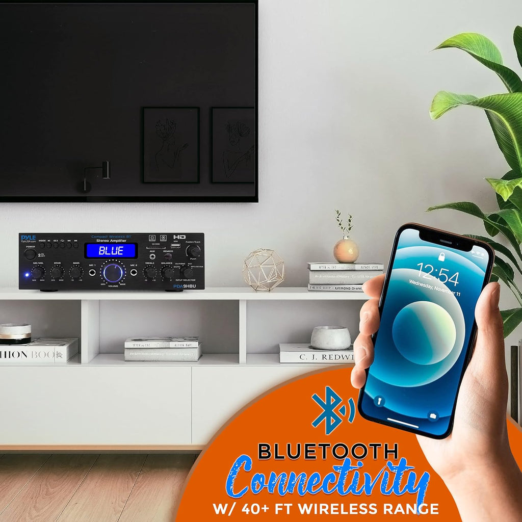 200 Watt Multi-Channel Home Stereo Amplifier E543317