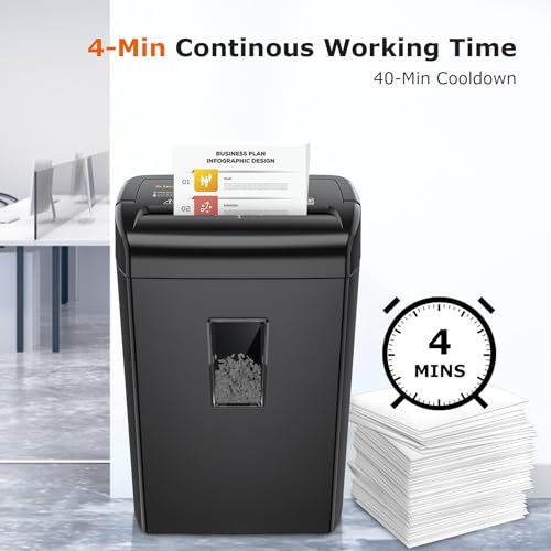 10-Sheet Cross Cut Paper Shredder K2674
