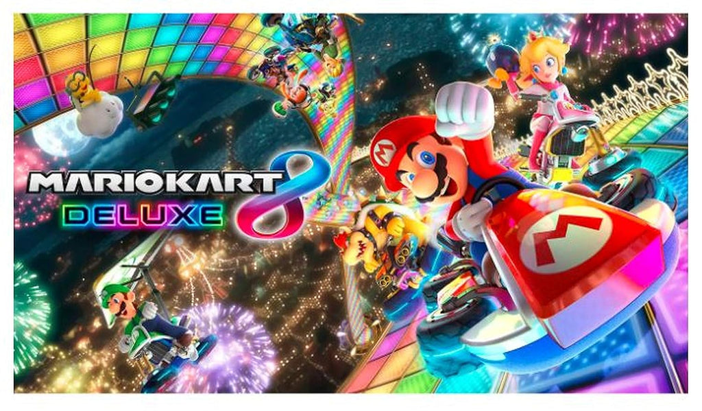 Neon Blue/Red Joy-Con and Mario Kart 8 Deluxe Bundle C803919