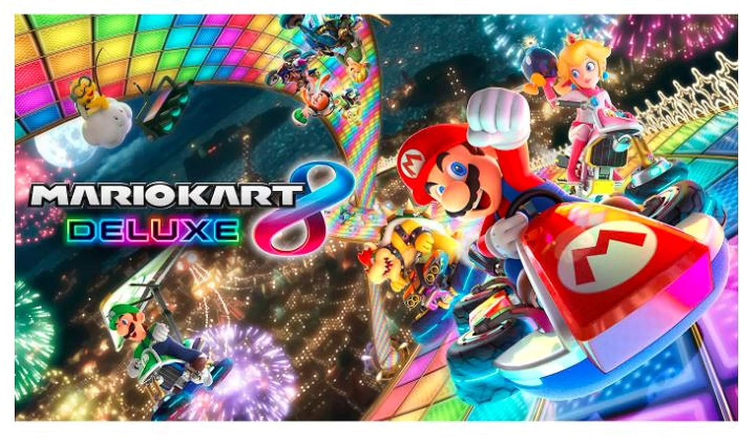 Neon Blue/Red Joy-Con and Mario Kart 8 Deluxe Bundle C803919