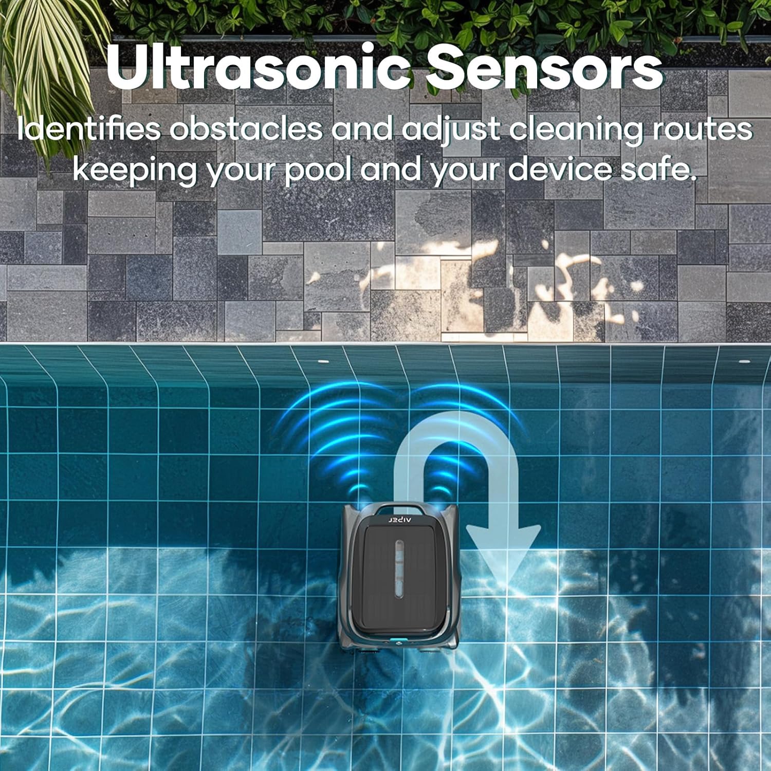 Robotic Pool Skimmer with Robotic Pool Cleaner N129