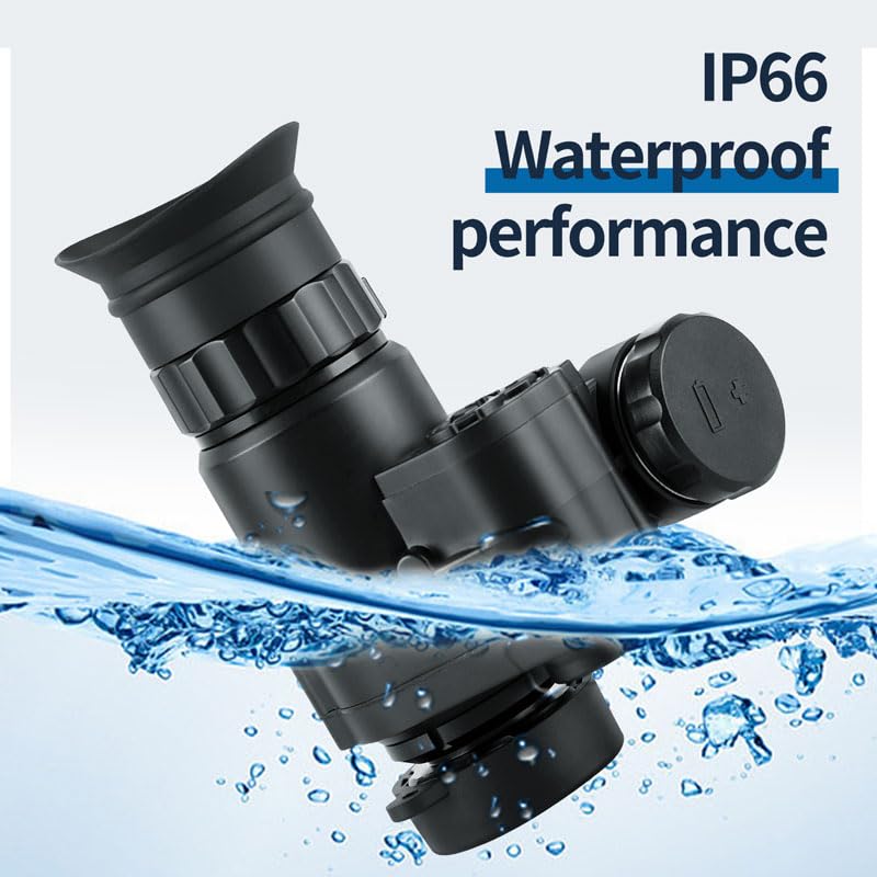 Night Vision Goggles Head Mounted Monocular Digital Infrared 1080P FHD with 6X Digital Zoom Q3774
