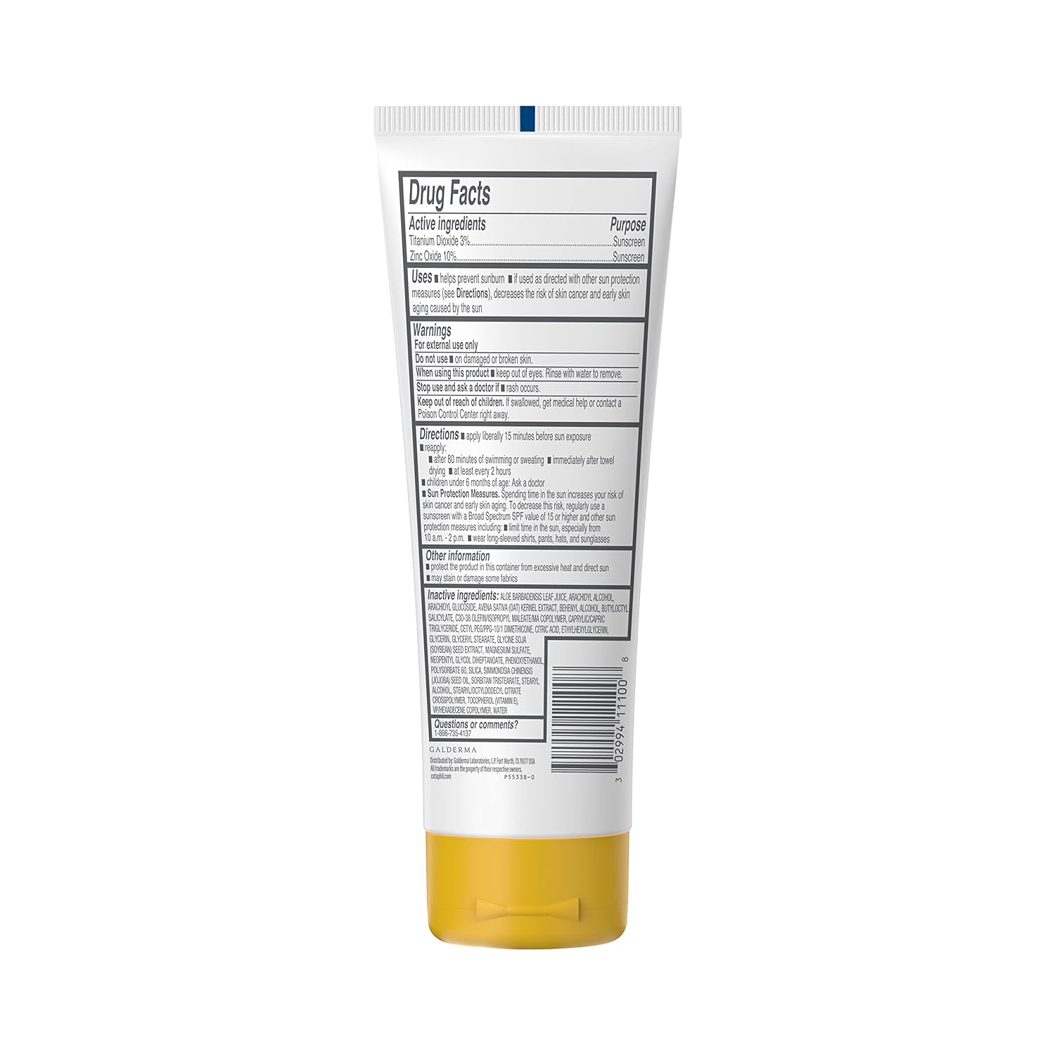 Sheer Mineral Sunscreen Lotion, 3 fl oz, Broad Spectrum SPF 30 Q21137