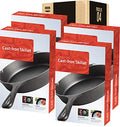 Pre-Seasoned Cast Iron Skillet 10.25 Inch Black Q37222