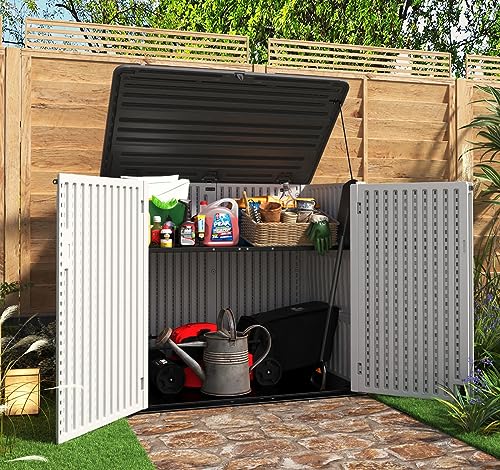 47 Cu.ft Resin Outdoor Storage Cabinet J48428