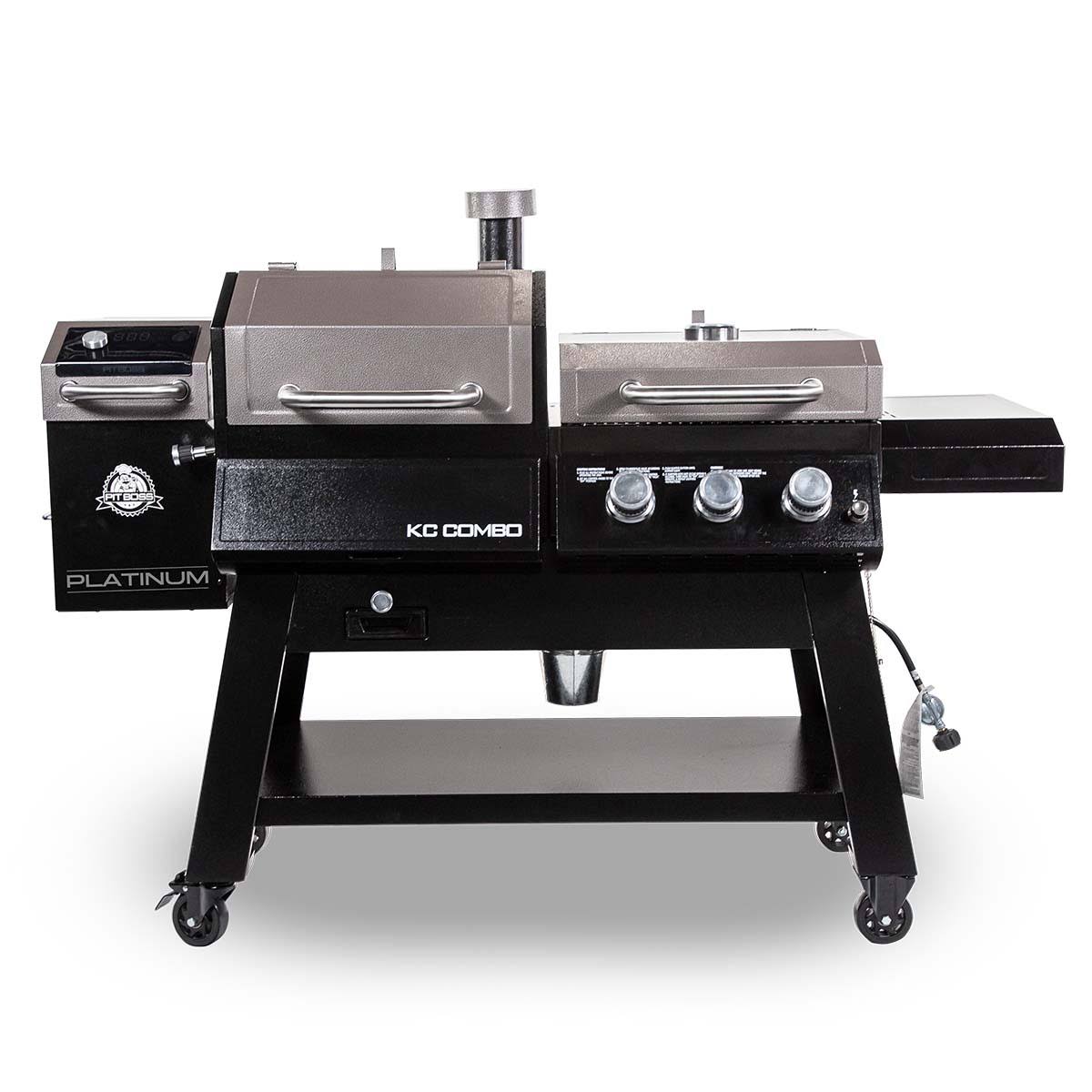 Black Wood Pellet and Gas Grill G901992
