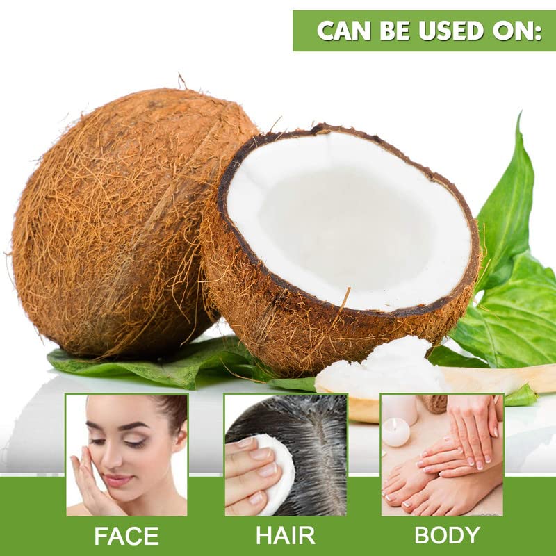 Extra Virgin Organic Unrefined Raw Coconut Oil (8 oz) Q426895