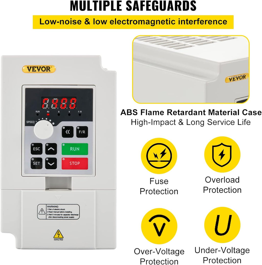 2.2KW 110V 3HP Variable Frequency Drive O778457