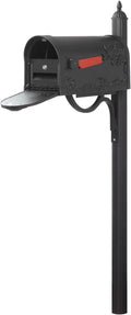 Hummingbird Curbside Mailbox with Locking Insert and Mailbox Post V4840
