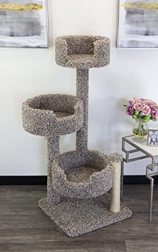 Wood and Carpet Cat Tree J968